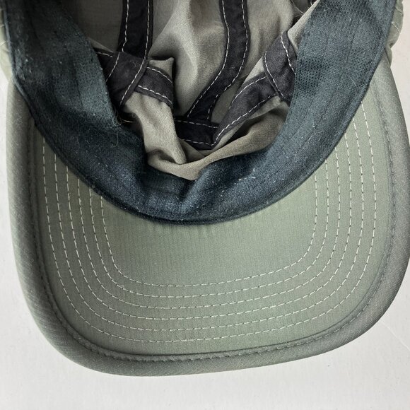 KUHL Women's Gray Floral Heart Logo 5 Panel Adjustable Hat Cap - Picture 8 of 9